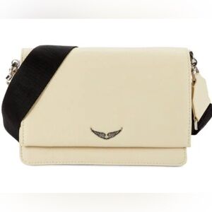 Zadig & Voltaire White/Cream Crossbody Bag